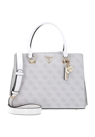GUESS Noelle Borsa Girlfriend Satchel Donna Dove Logo BD787906 - Sandrini Calzature e Abbigliamento