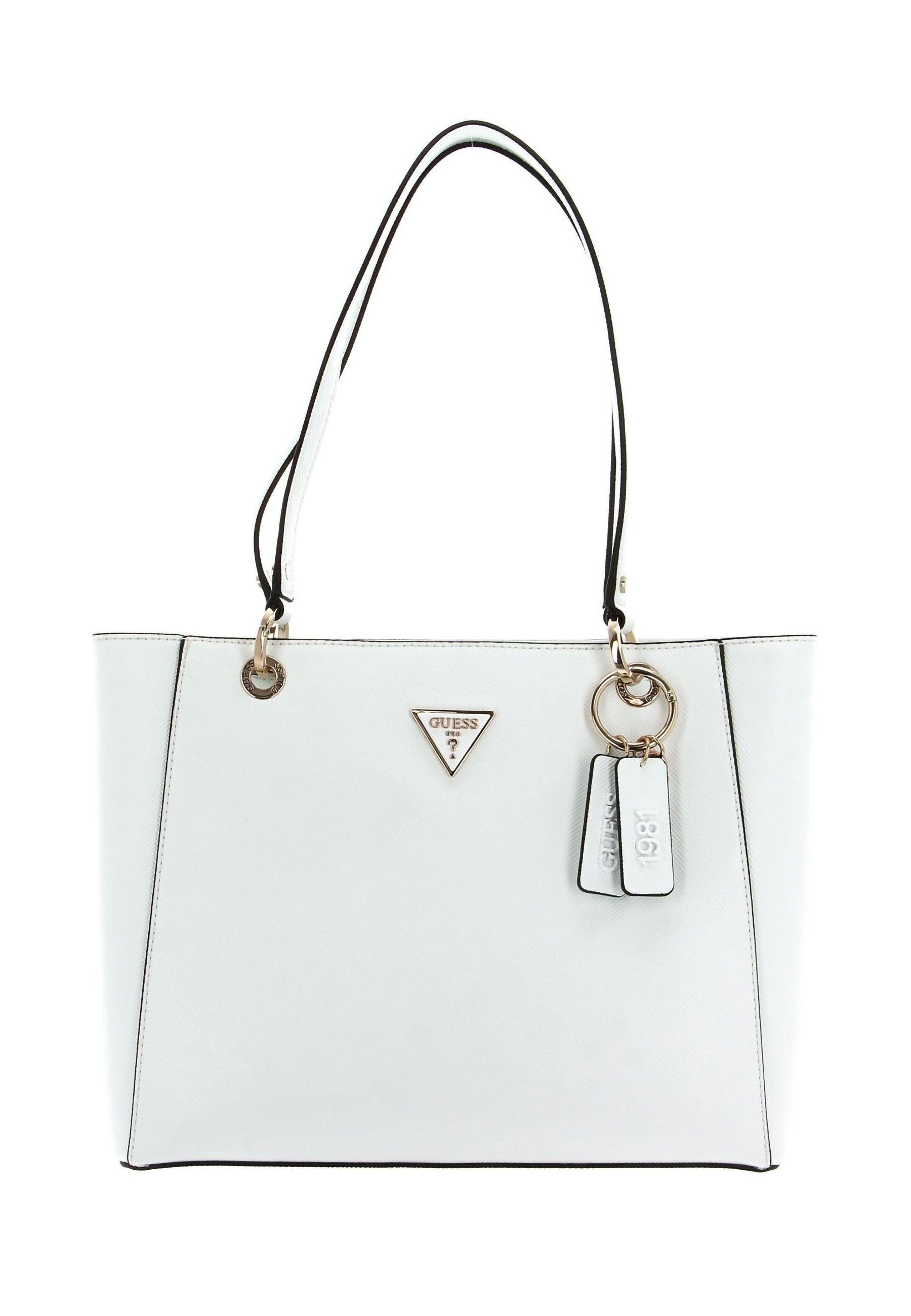 GUESS Noelle Borsa Tote Donna White ZG787925 - Sandrini Calzature e Abbigliamento