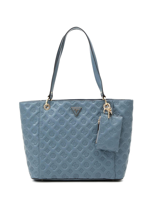 GUESS Noelle Borsa Tote Elite Azzurro Slate LF787923 - Sandrini Calzature e Abbigliamento