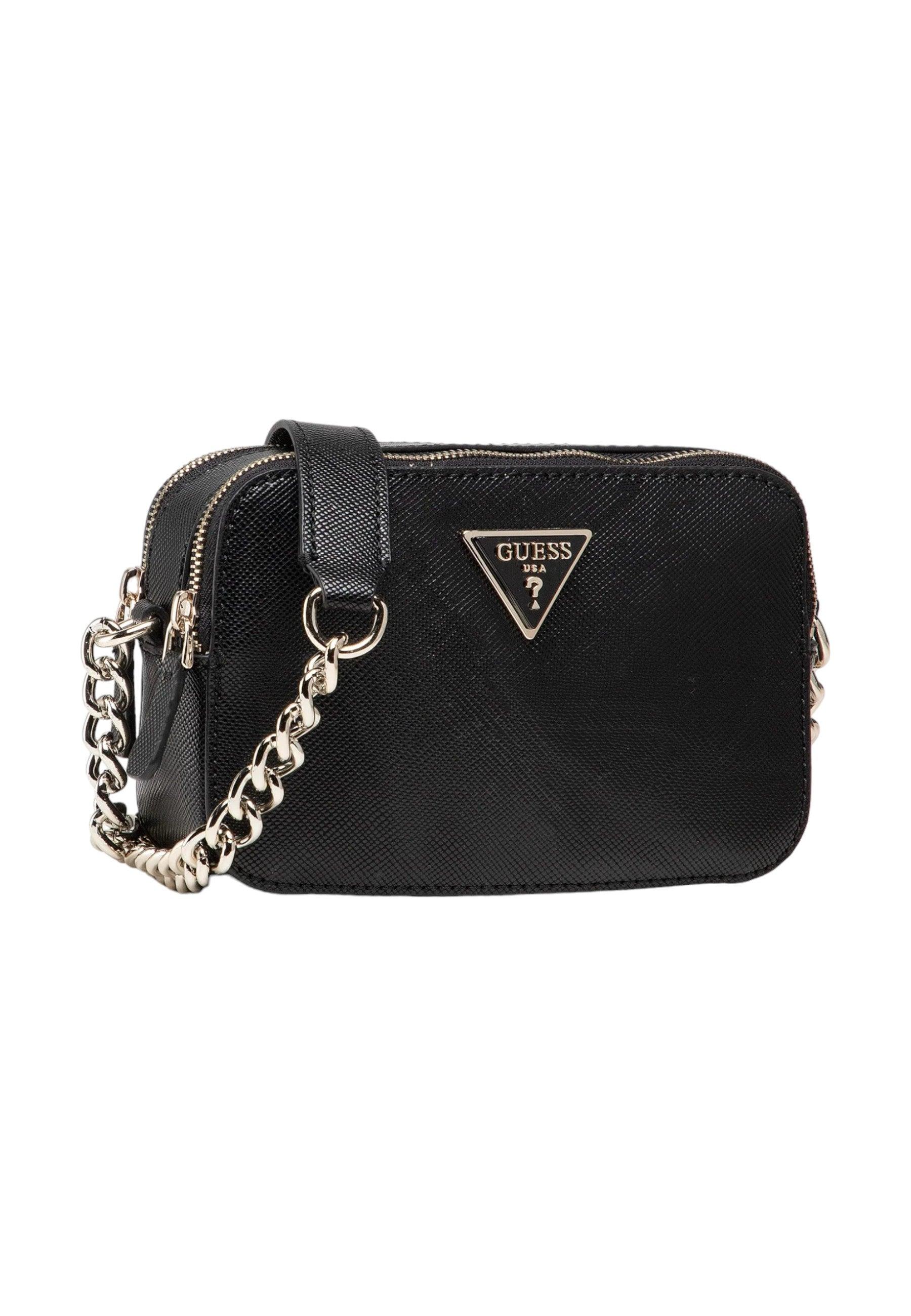 GUESS Noelle Borsa Tracolla Crossbody Donna Black ZG787914 - Sandrini Calzature e Abbigliamento