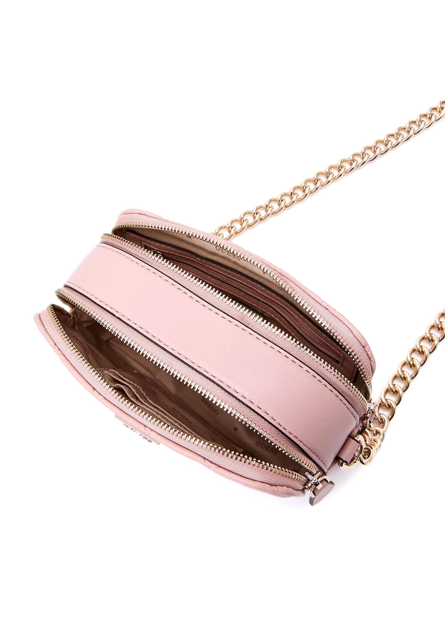GUESS Noelle Borsa Tracolla Crossbody Pale Rose LF787914 - Sandrini Calzature e Abbigliamento