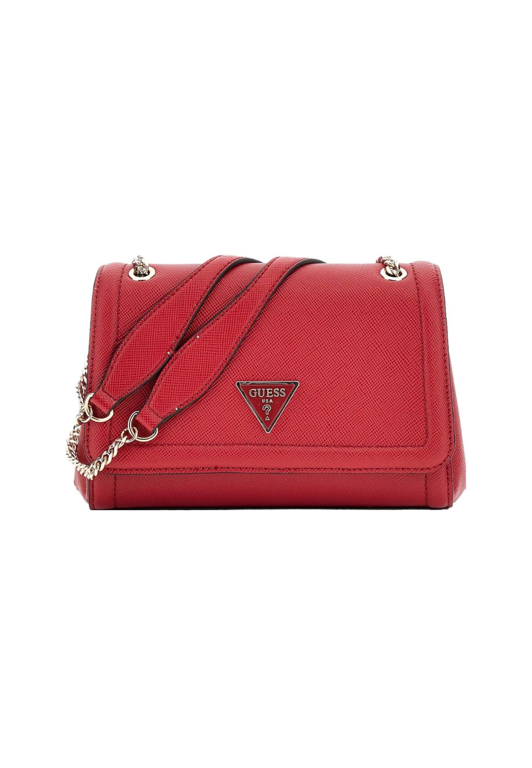 GUESS Noelle Borsa Tracolla Donna Red ZG787921 - Sandrini Calzature e Abbigliamento