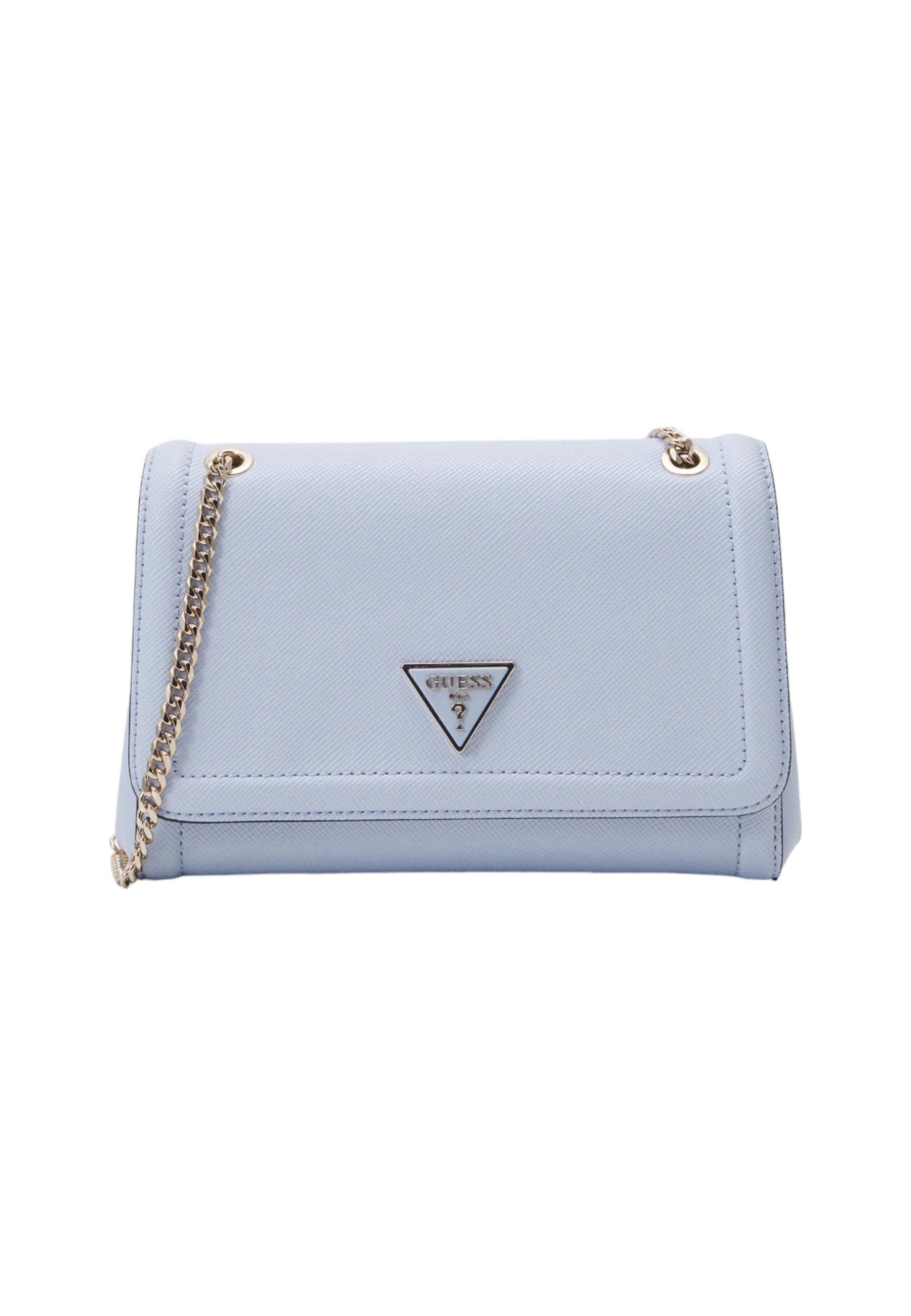 GUESS Noelle Borsa Tracolla Donna Sky Blue ZG787921 - Sandrini Calzature e Abbigliamento