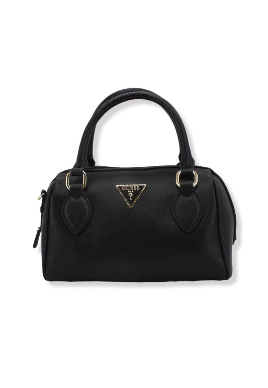 GUESS Noelle Satchel Borsa Tracolla Donna Black ZG787905 - Sandrini Calzature e Abbigliamento