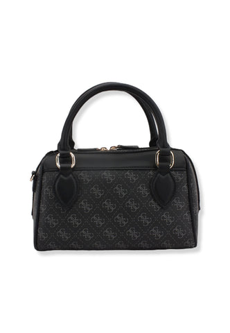 GUESS Noelle Satchel Borsa Tracolla Donna Grigio Coal Multi KG787905 - Sandrini Calzature e Abbigliamento