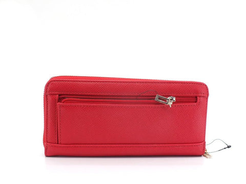 GUESS Noelle SLG Portafoglio Large Zip Around Roman Red ZG787946 - Sandrini Calzature e Abbigliamento