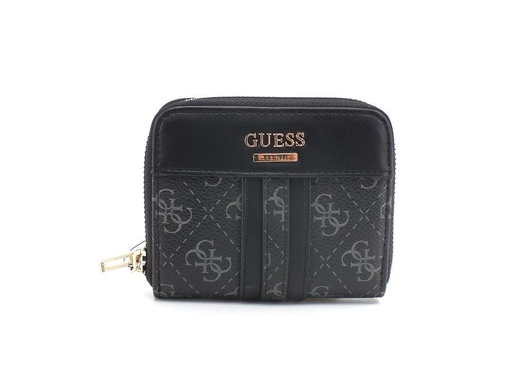 GUESS Noelle SLG Portafoglio Small Zip Coal Multi KG787937 - Sandrini Calzature e Abbigliamento