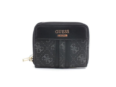 GUESS Noelle SLG Portafoglio Small Zip Coal Multi KG787937 - Sandrini Calzature e Abbigliamento