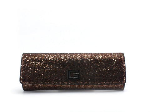 GUESS Pixi Mini Pochette Strass Bronze VM788473 - Sandrini Calzature e Abbigliamento