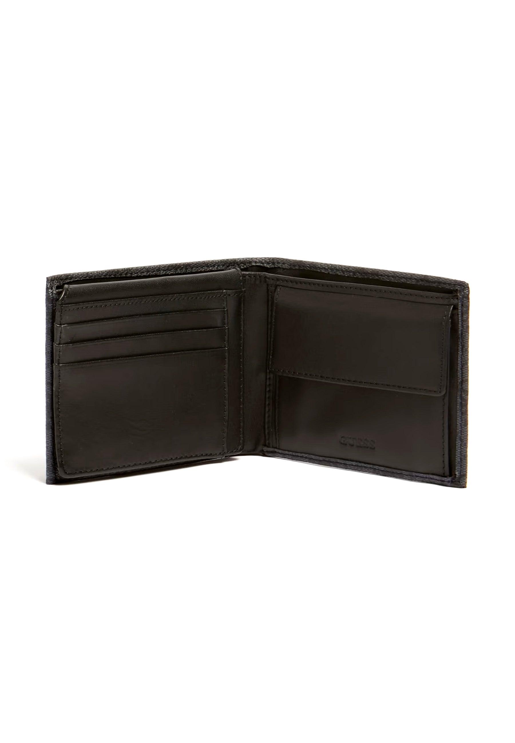 GUESS Portafoglio Uomo Black SMEVZLLEA24 - Sandrini Calzature e Abbigliamento