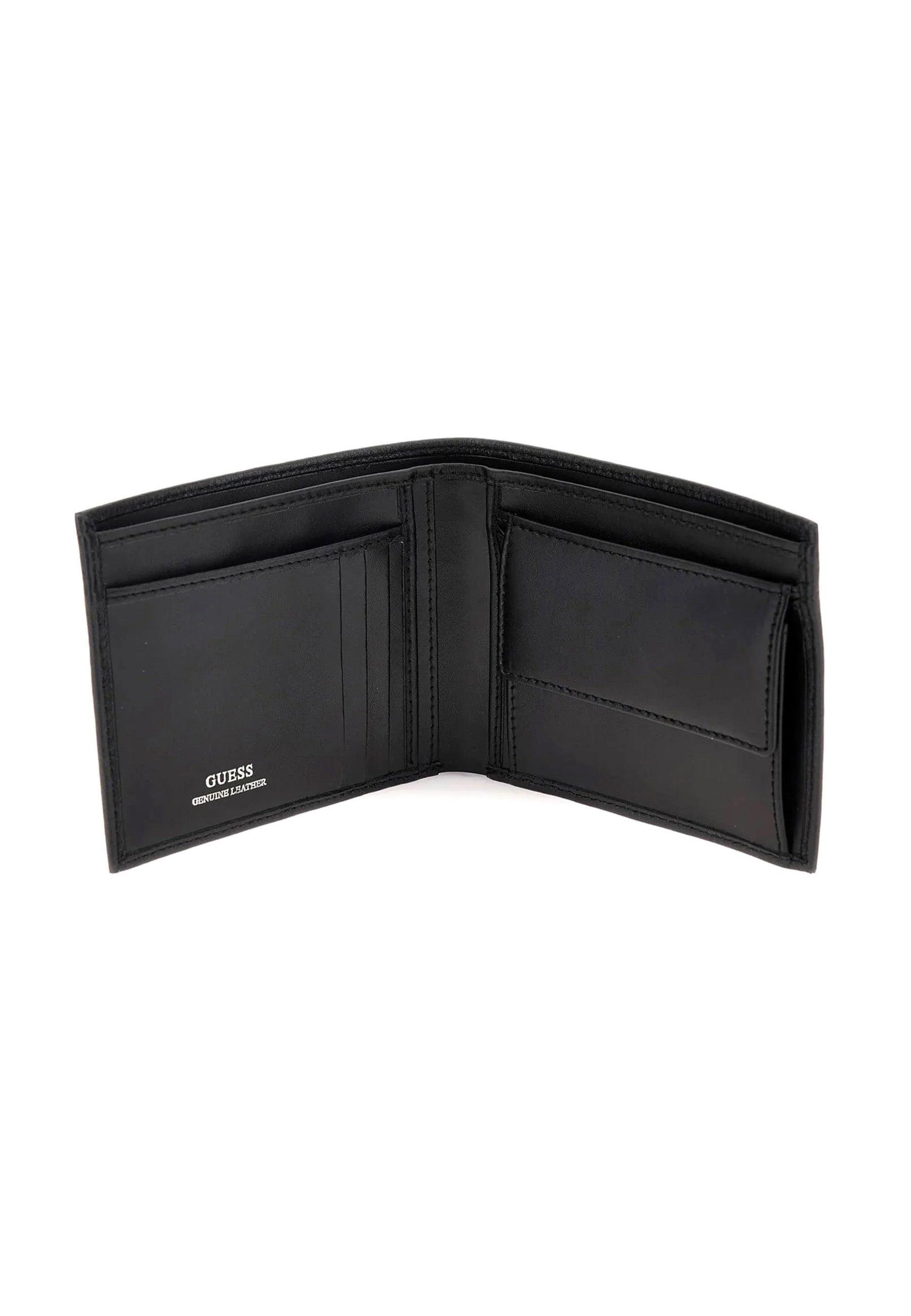 GUESS Portafoglio Uomo Black SMFIDALEA20 - Sandrini Calzature e Abbigliamento