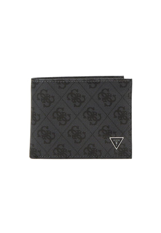 GUESS Portafoglio Uomo Black SMVELELEA24 - Sandrini Calzature e Abbigliamento