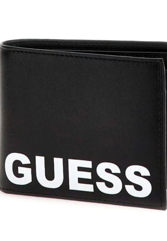GUESS Portafoglio Uomo Maxi Logo Black SMMAXLLEA20 - Sandrini Calzature e Abbigliamento