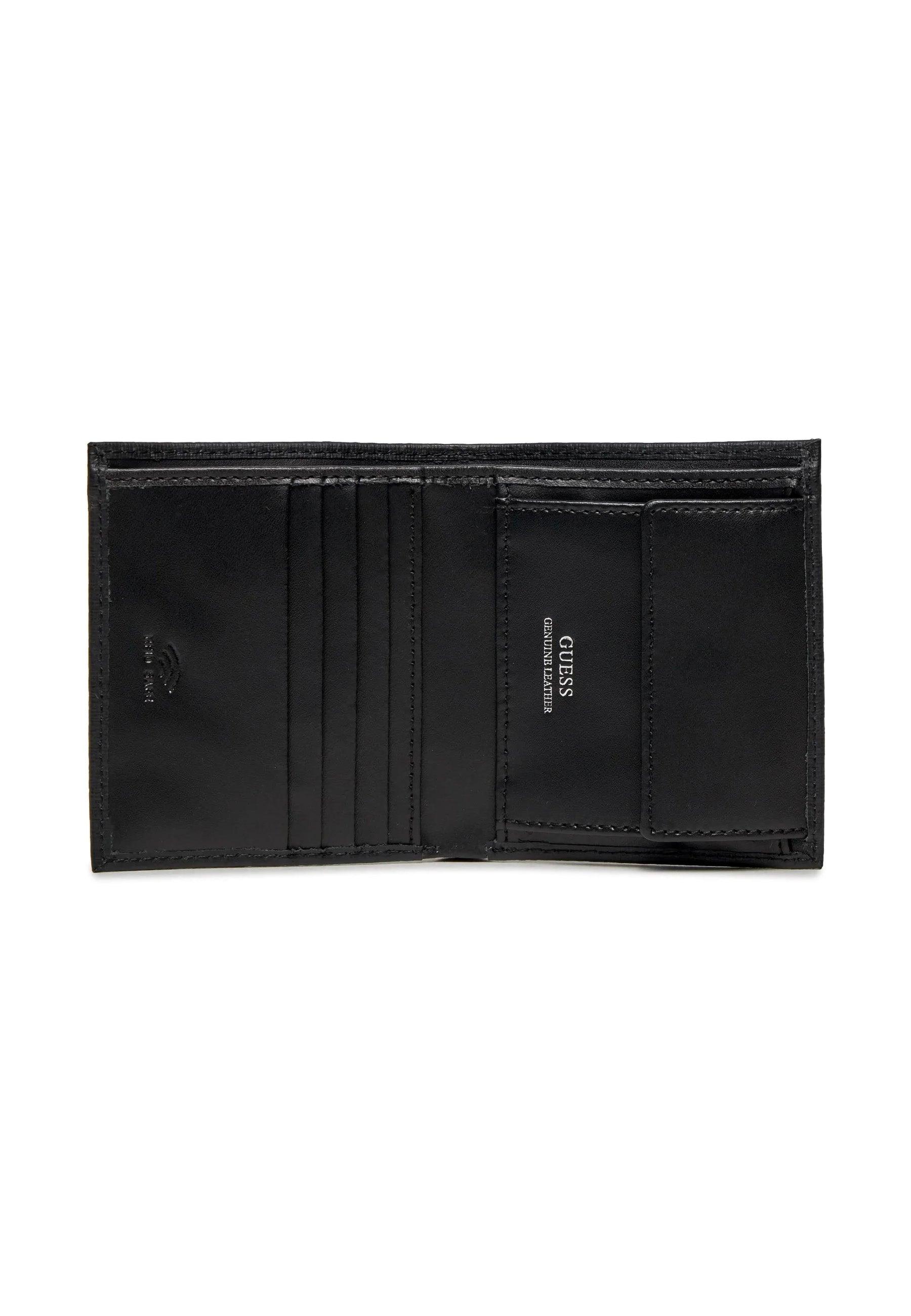 GUESS Portafoglio Uomo Small Black SMCSLELEA22 - Sandrini Calzature e Abbigliamento