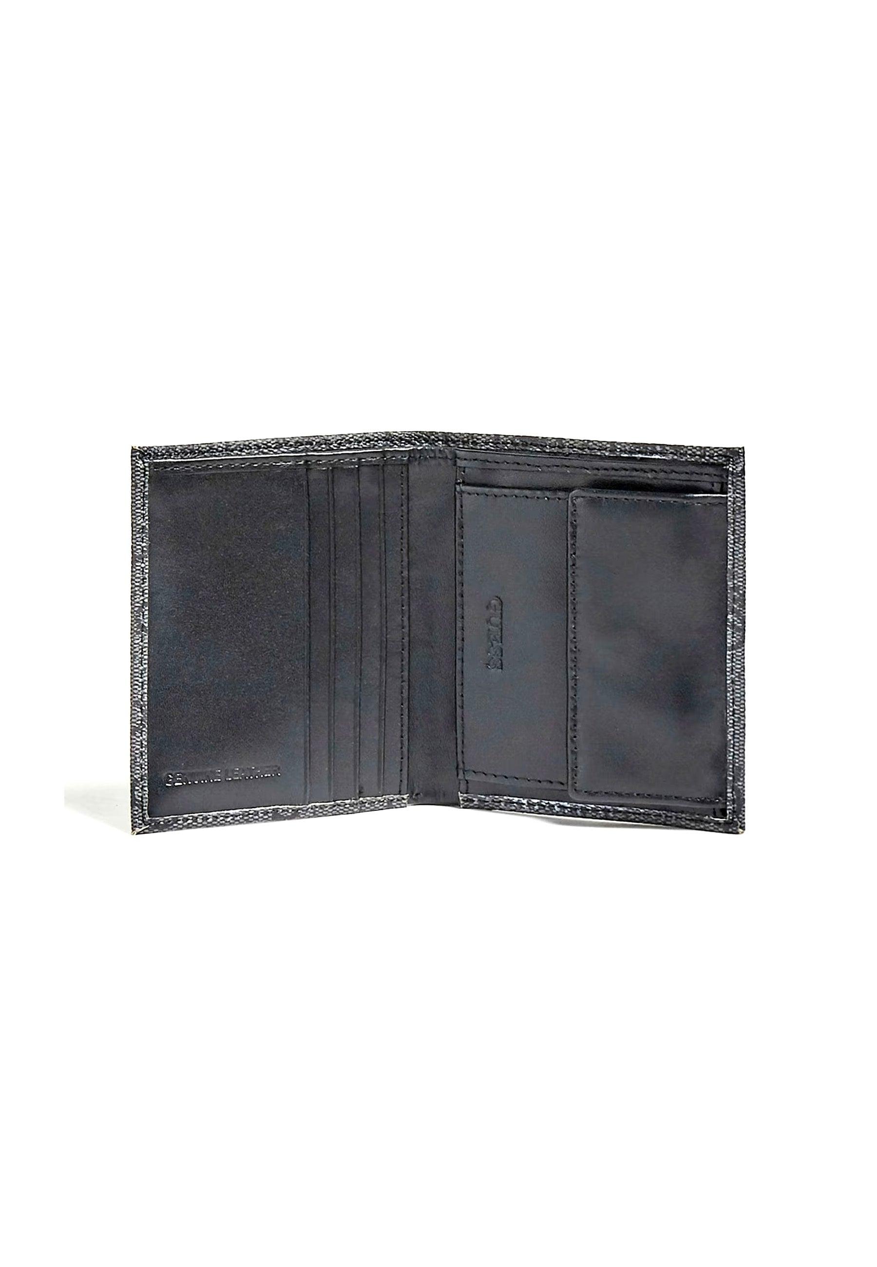 GUESS Portafoglio Uomo Small Black SMEVZLLEA22 - Sandrini Calzature e Abbigliamento