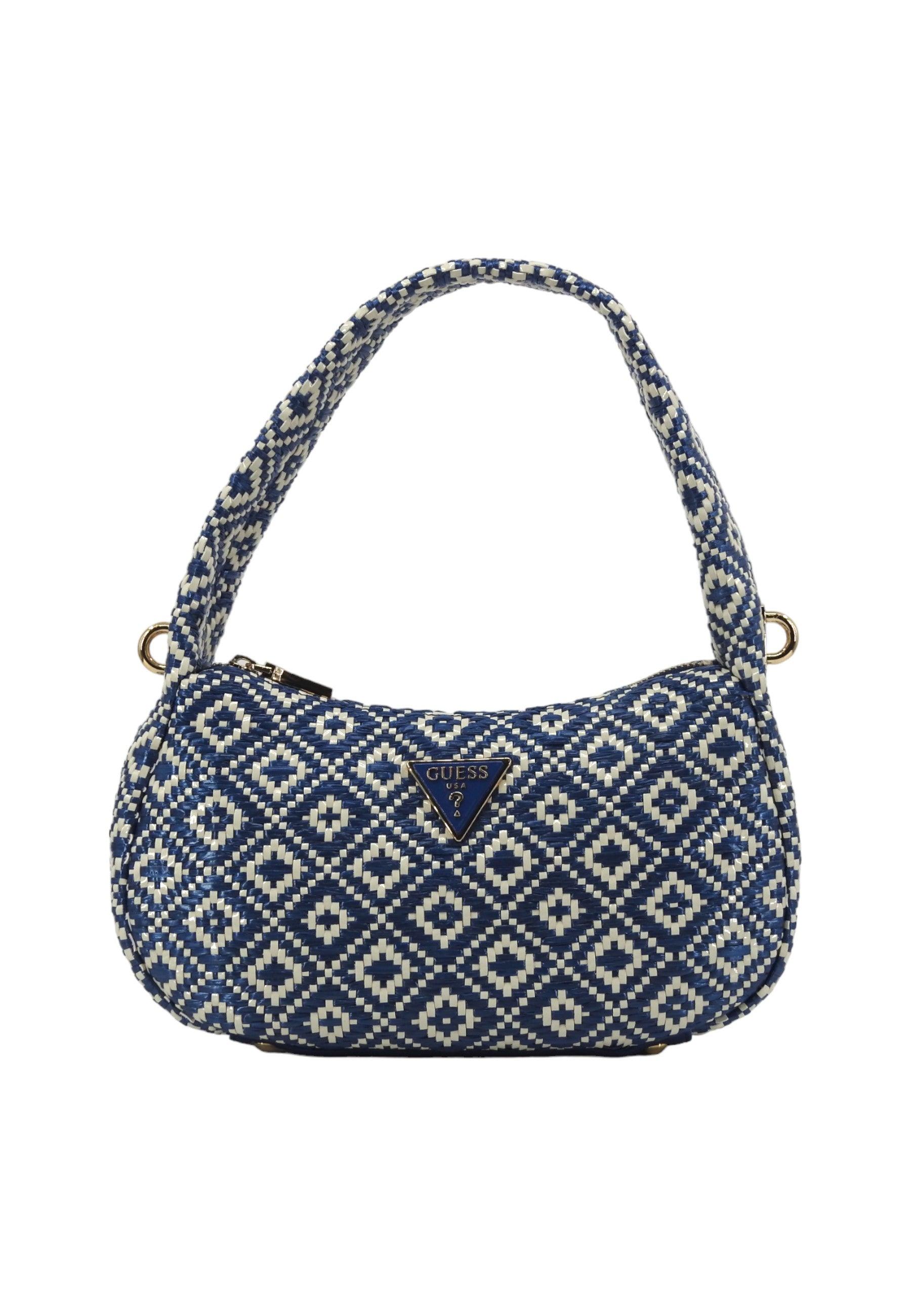 GUESS Rainee Borsa Hobo Donna Blue WR922802 - Sandrini Calzature e Abbigliamento