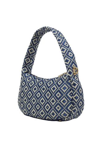 GUESS Rainee Borsa Hobo Donna Blue WR922802 - Sandrini Calzature e Abbigliamento