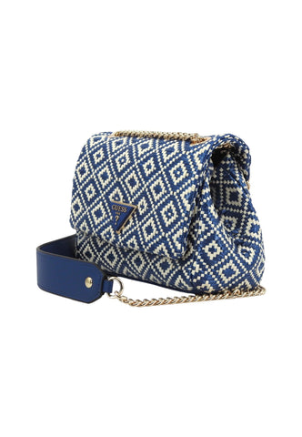 GUESS Rainee Borsa Tracolla Donna Blue WR922821 - Sandrini Calzature e Abbigliamento