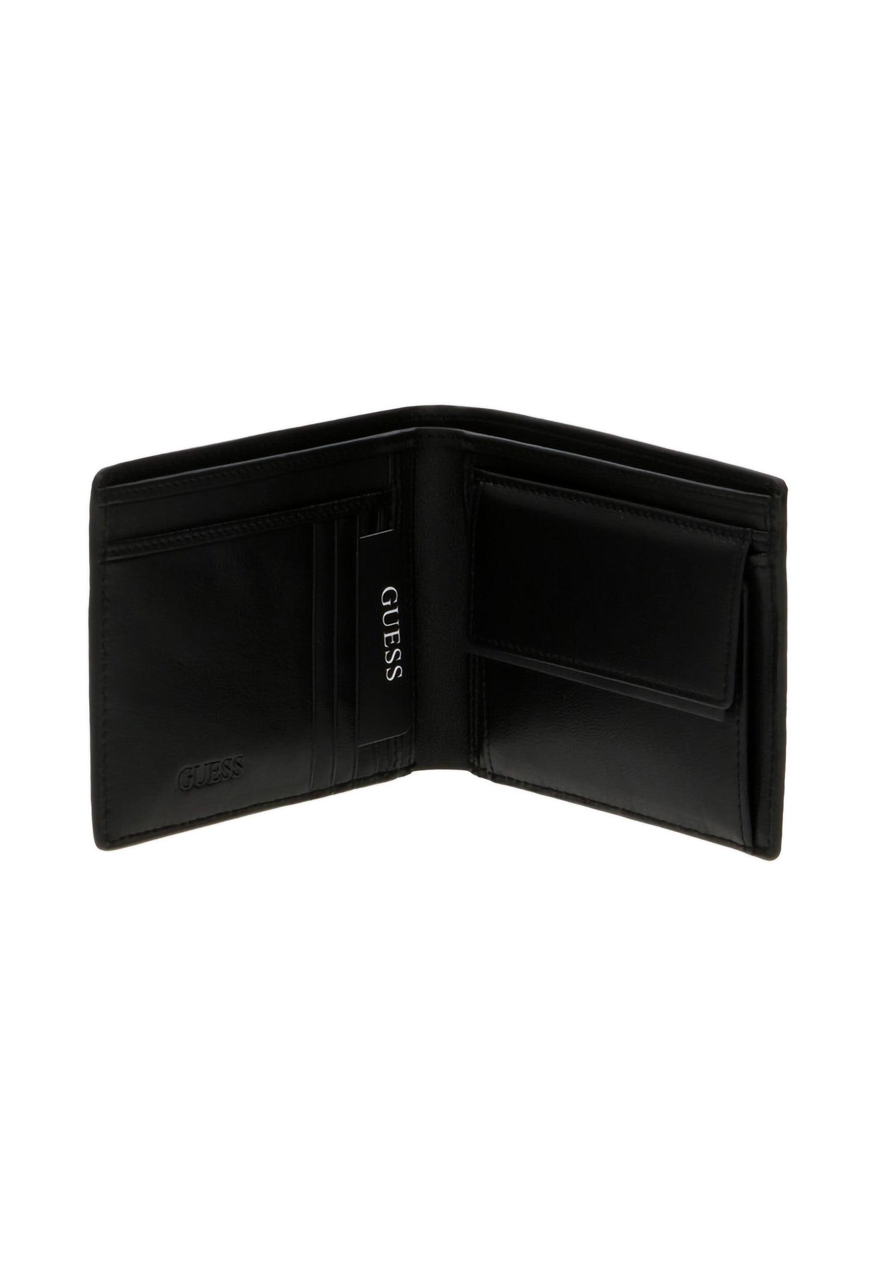 GUESS Riviera Portafoglio Uomo Black SMRIVILEA20 - Sandrini Calzature e Abbigliamento