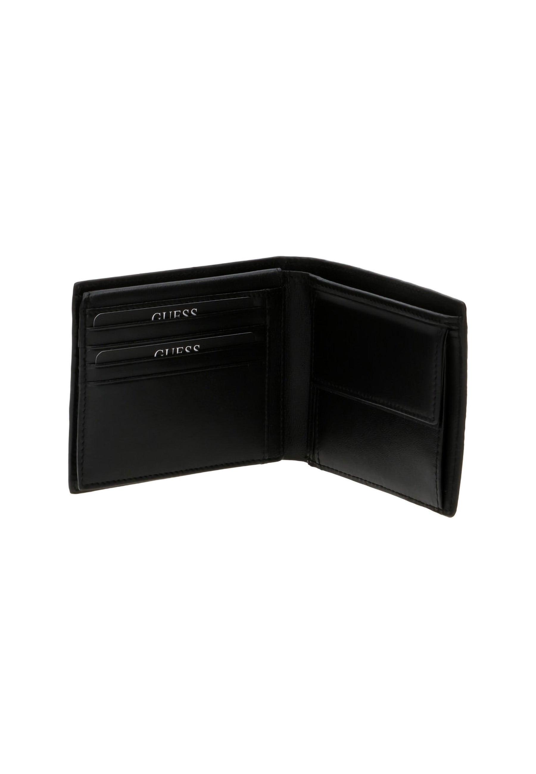 GUESS Riviera Portafoglio Uomo Black SMRIVILEA24 - Sandrini Calzature e Abbigliamento