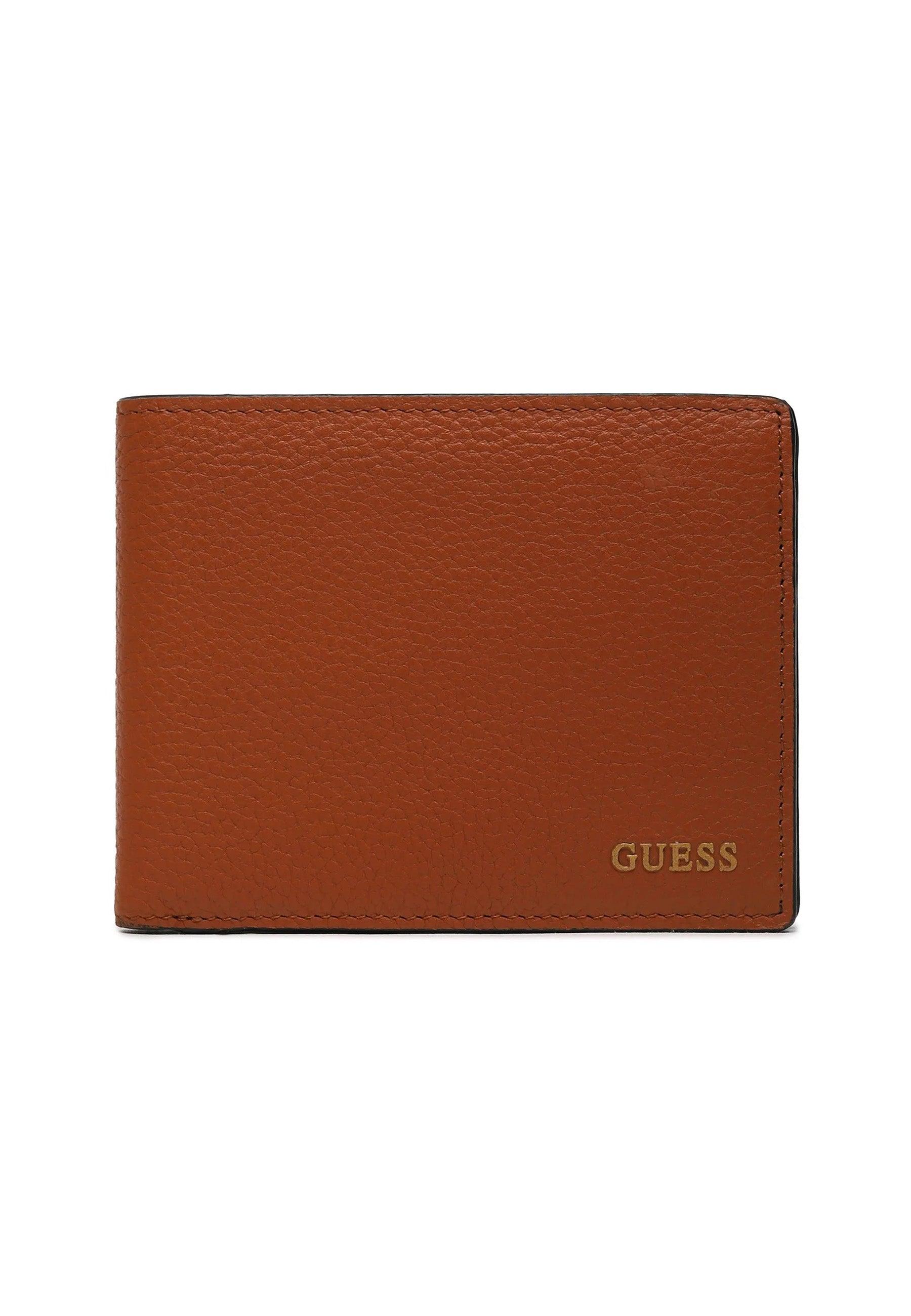 GUESS Riviera Portafoglio Uomo Brown SMRIVILEA20 - Sandrini Calzature e Abbigliamento