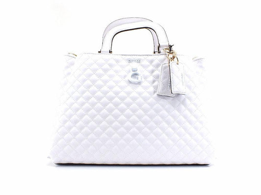 GUESS Rue Rose Borsa Satchel White QP848706 - Sandrini Calzature e Abbigliamento