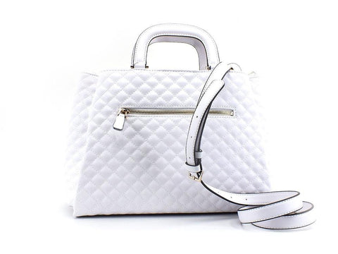 GUESS Rue Rose Borsa Satchel White QP848706 - Sandrini Calzature e Abbigliamento