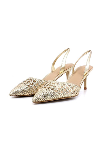 GUESS Sandalo Chanel Donna Gold FL6MEEELE05 - Sandrini Calzature e Abbigliamento