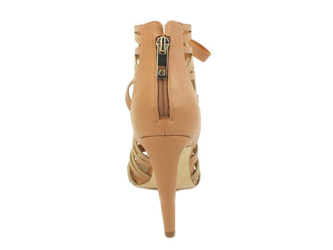 GUESS Sandalo Dècolletè tacco 10 Cm intreccio fiocco PELLE BLUSH ROSA FLADY1ELE09 - Sandrini Calzature e Abbigliamento
