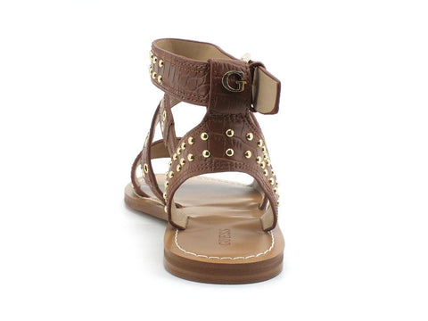 GUESS Sandalo Listini Borchie Donna Cognac FL6CV2PEL03 - Sandrini Calzature e Abbigliamento