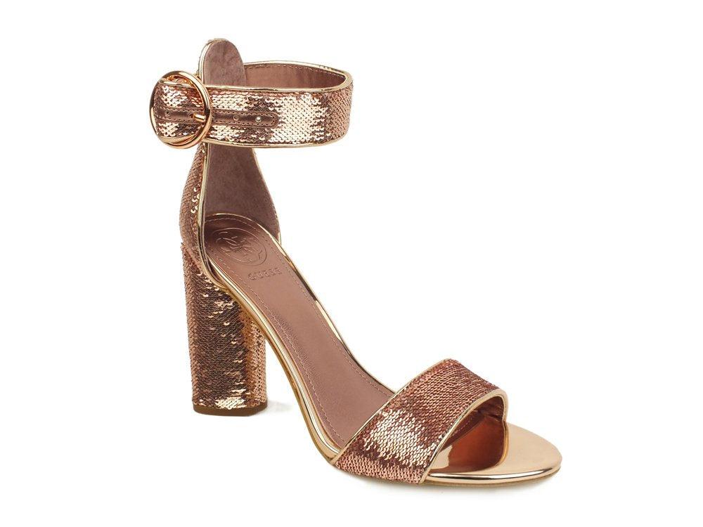 GUESS Sandalo Rose Gold FLAH22SAT03 - Sandrini Calzature e Abbigliamento