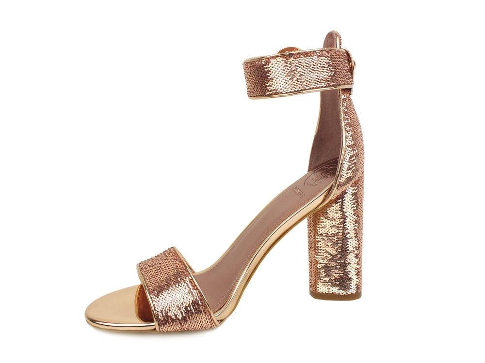 GUESS Sandalo Rose Gold FLAH22SAT03 - Sandrini Calzature e Abbigliamento