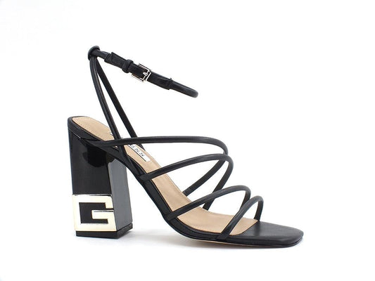 GUESS Sandalo Tacco Grosso Listini Black FL6TCYLEA03 - Sandrini Calzature e Abbigliamento