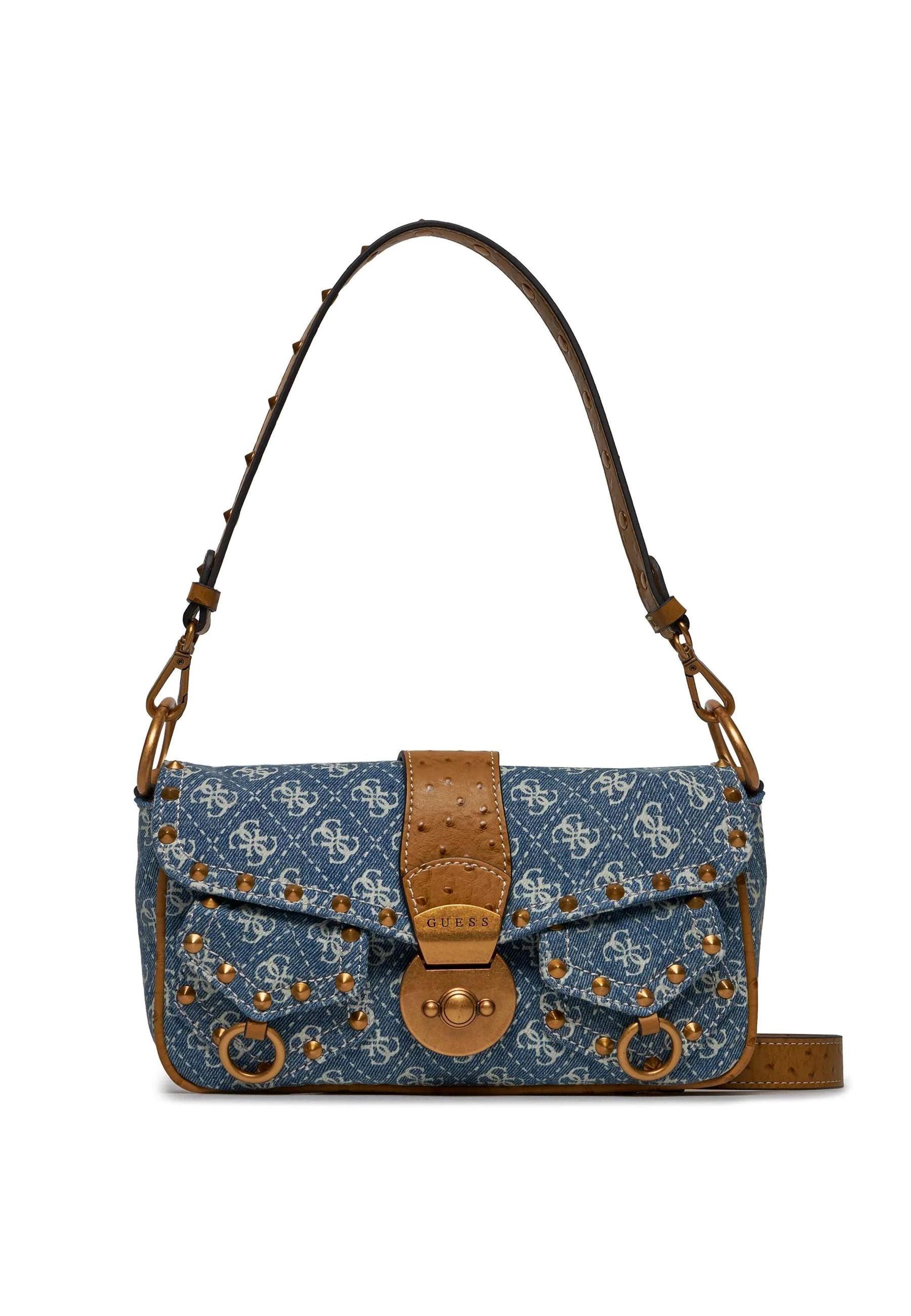GUESS Sardinia Vintage Borsa Donna Denim Logo DB900819 - Sandrini Calzature e Abbigliamento