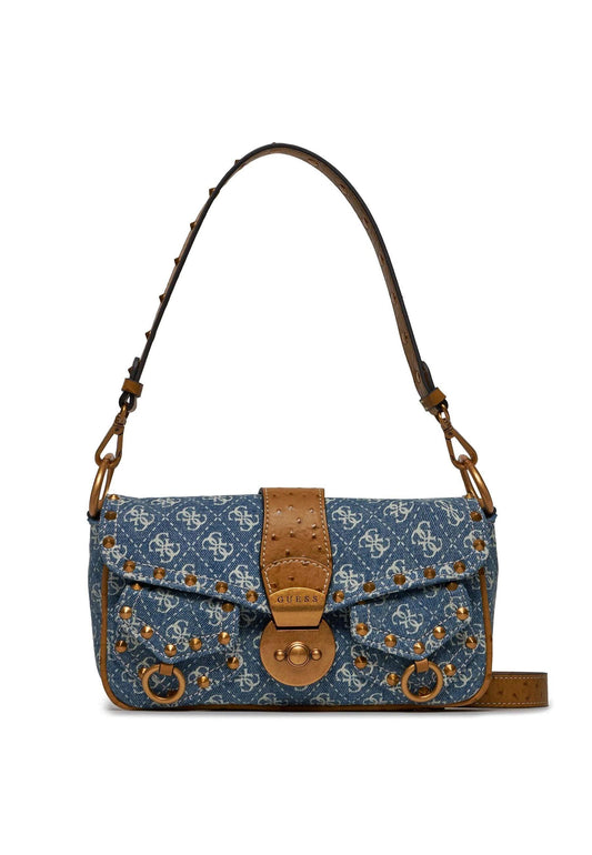 GUESS Sardinia Vintage Borsa Donna Denim Logo DB900819 - Sandrini Calzature e Abbigliamento