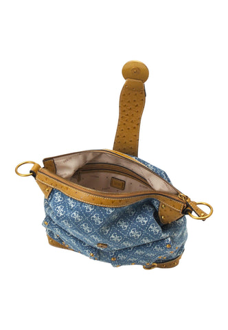 GUESS Sardinia Vintage Borsa Hobo Donna Denim Logo DB900802 - Sandrini Calzature e Abbigliamento