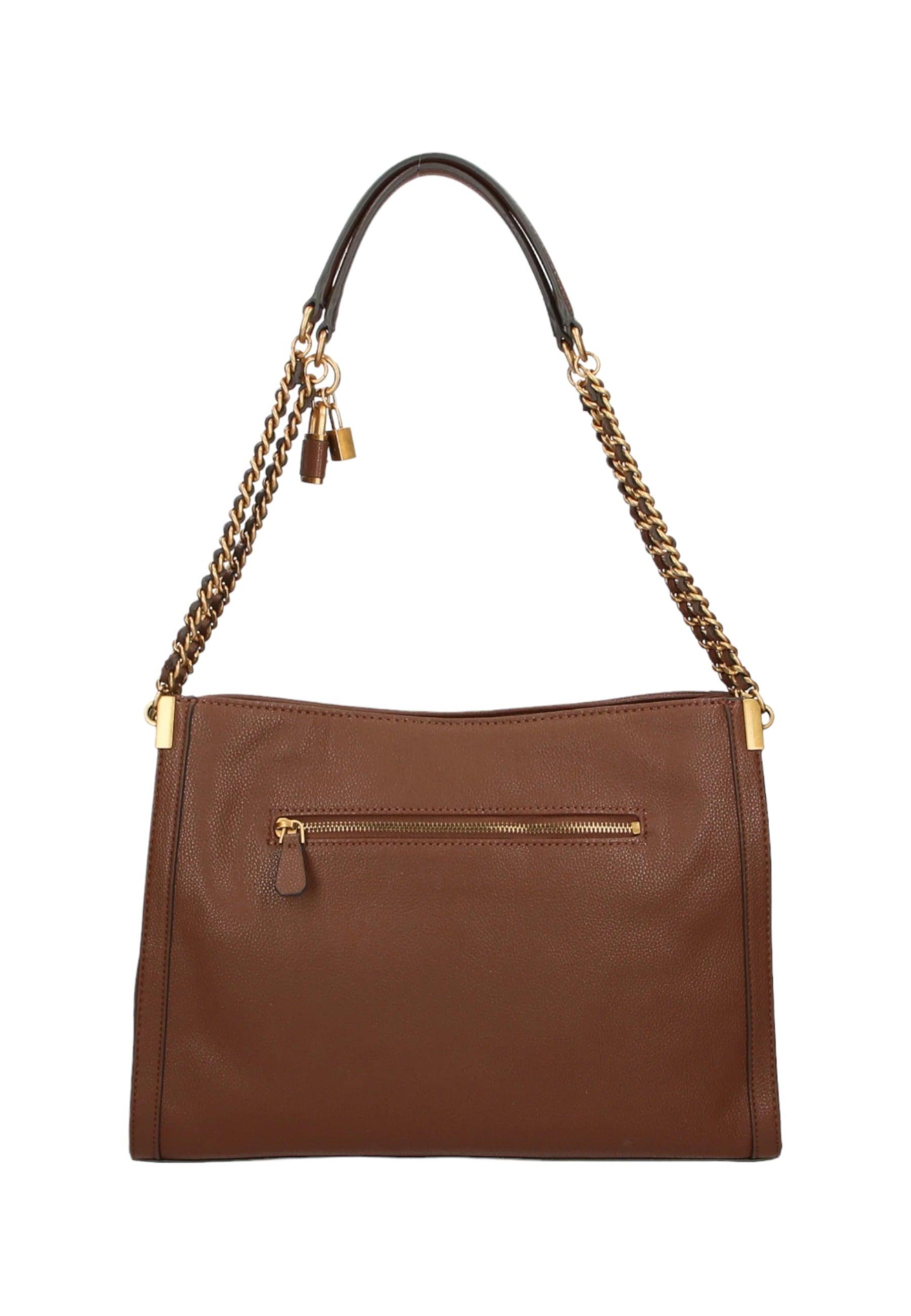 GUESS Shemara Borsa Shopper Brown VB877210 - Sandrini Calzature e Abbigliamento