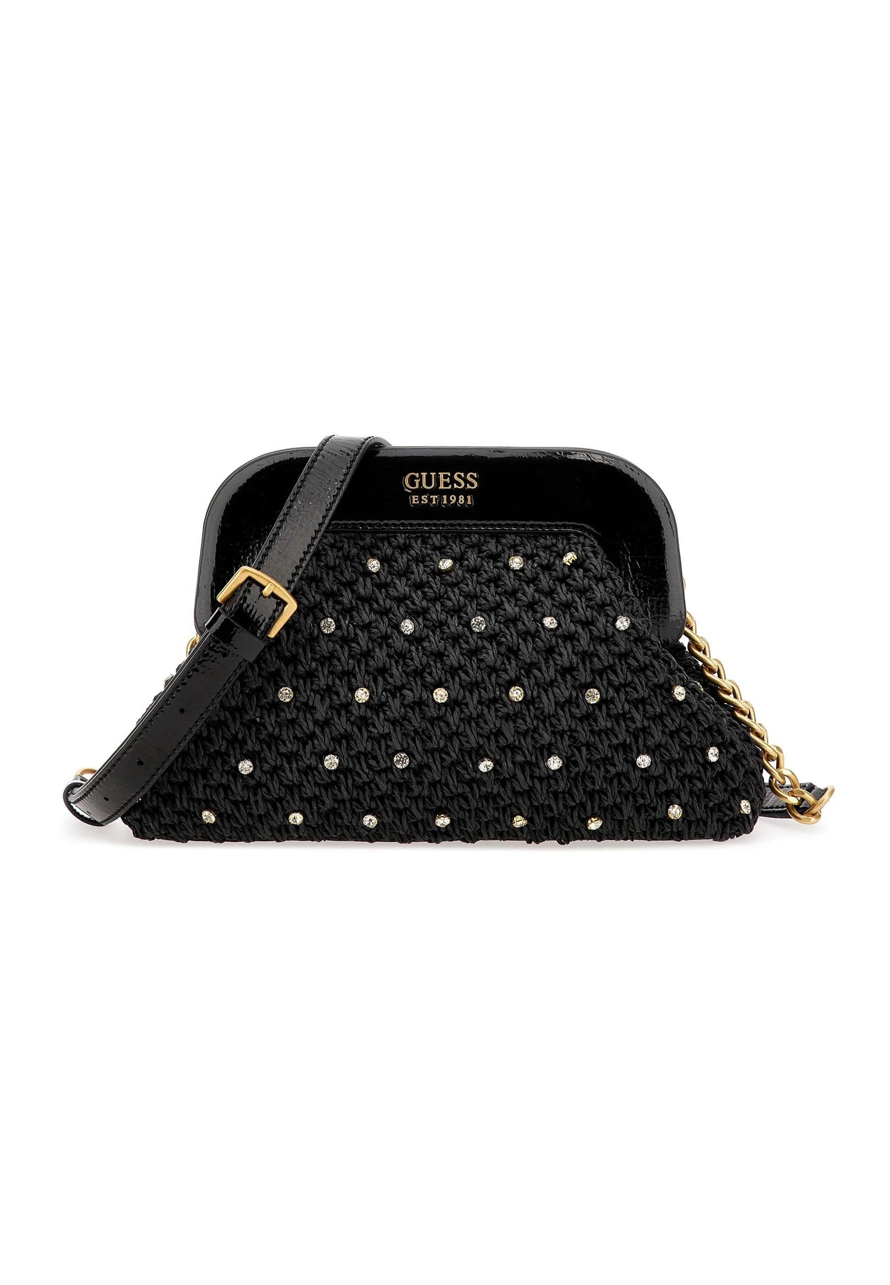 GUESS Sicilia Borsa Tracolla Black EA849015 - Sandrini Calzature e Abbigliamento