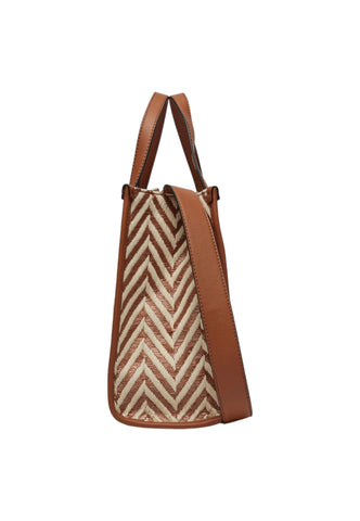 GUESS Silvana 2 Borsa Tote Donna Cognac Marrone CV866522 - Sandrini Calzature e Abbigliamento