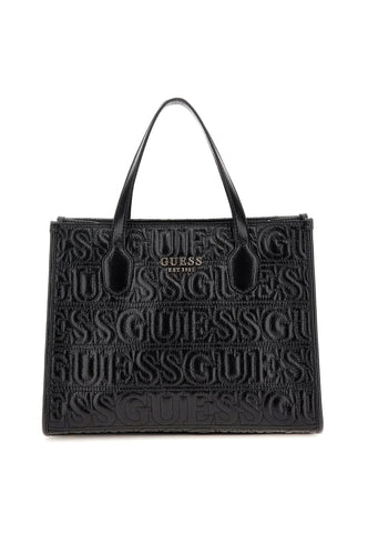 GUESS Silvana Borsa Tote Black EG866522 - Sandrini Calzature e Abbigliamento