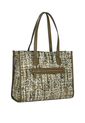 GUESS Silvana Borsa Tote Olive OT866523 - Sandrini Calzature e Abbigliamento