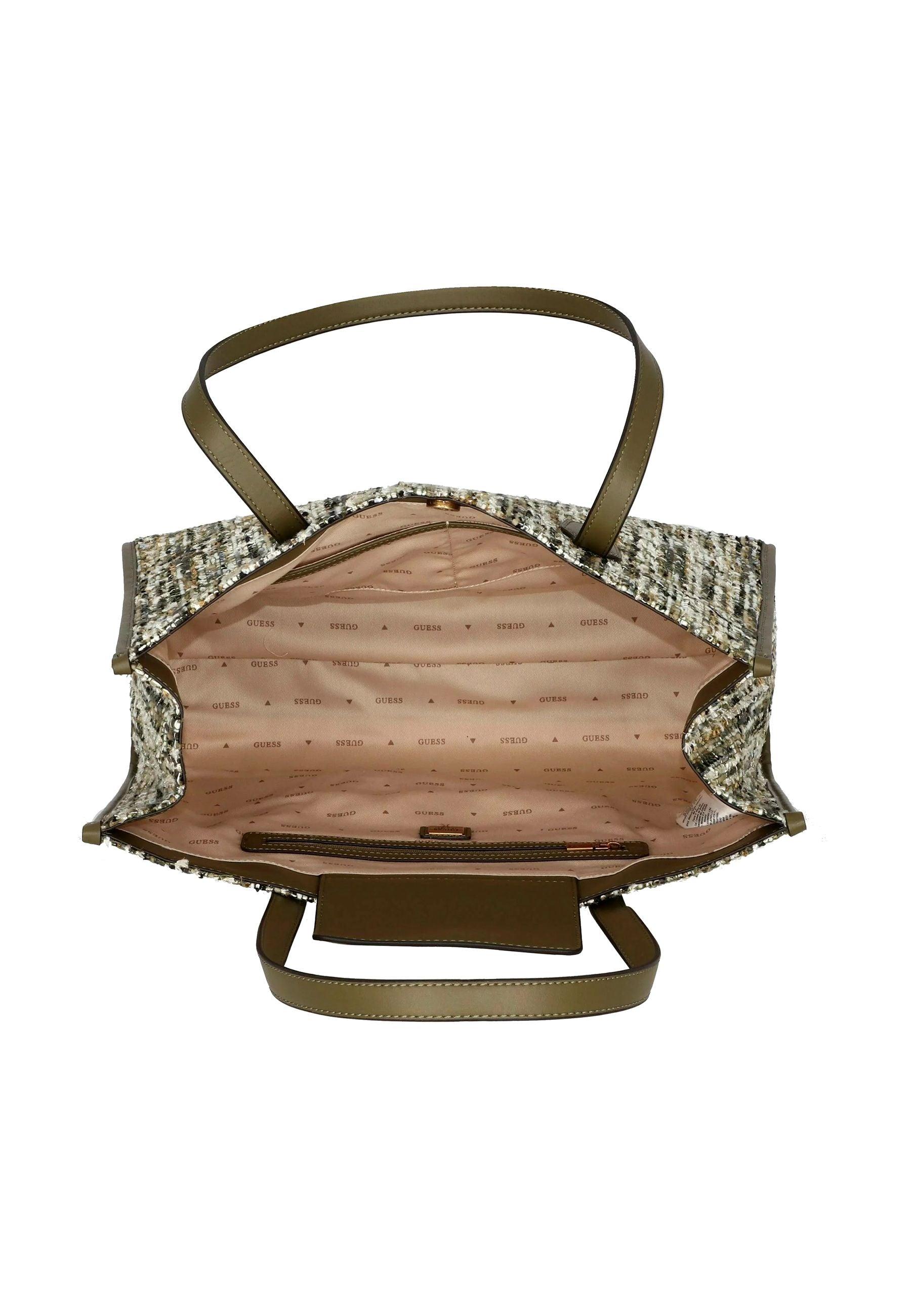 GUESS Silvana Borsa Tote Olive OT866523 - Sandrini Calzature e Abbigliamento