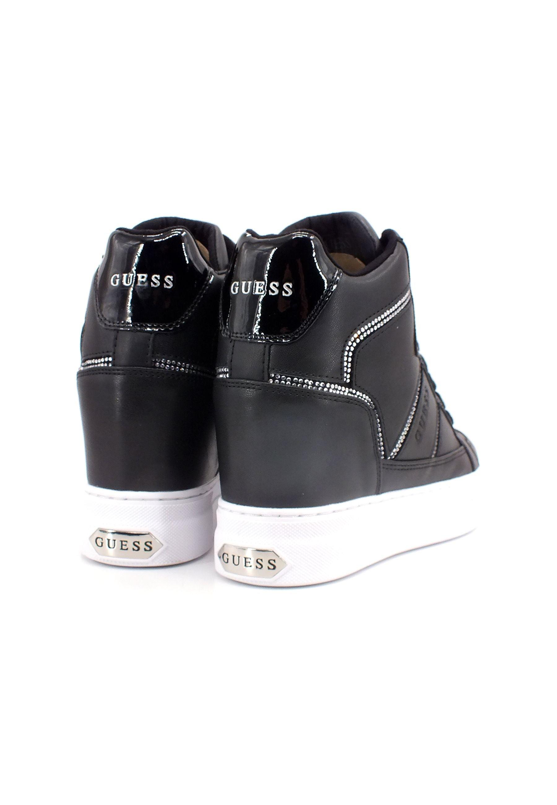 GUESS Sneaker Alte Donna Black FL5ALAELE12 - Sandrini Calzature e Abbigliamento