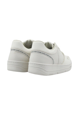 GUESS Sneaker Basket Uomo White FMPANCLAC12 - Sandrini Calzature e Abbigliamento