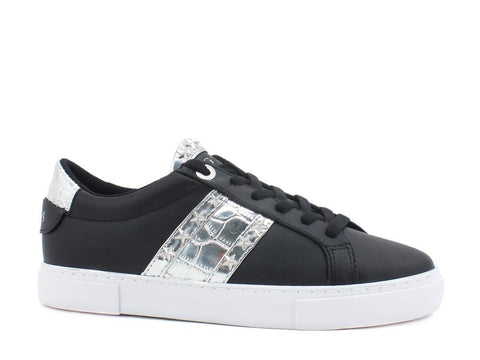 GUESS Sneaker Black Silver FL5GYZELE12 - Sandrini Calzature e Abbigliamento