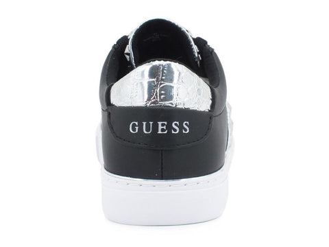 GUESS Sneaker Black Silver FL5GYZELE12 - Sandrini Calzature e Abbigliamento