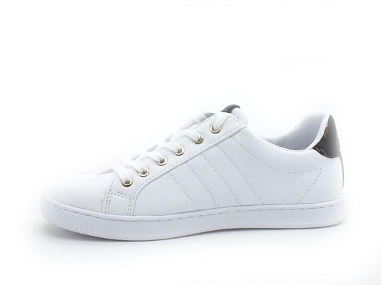 GUESS Sneaker Borchie Retro Brown White FL5RLKFAL12 - Sandrini Calzature e Abbigliamento