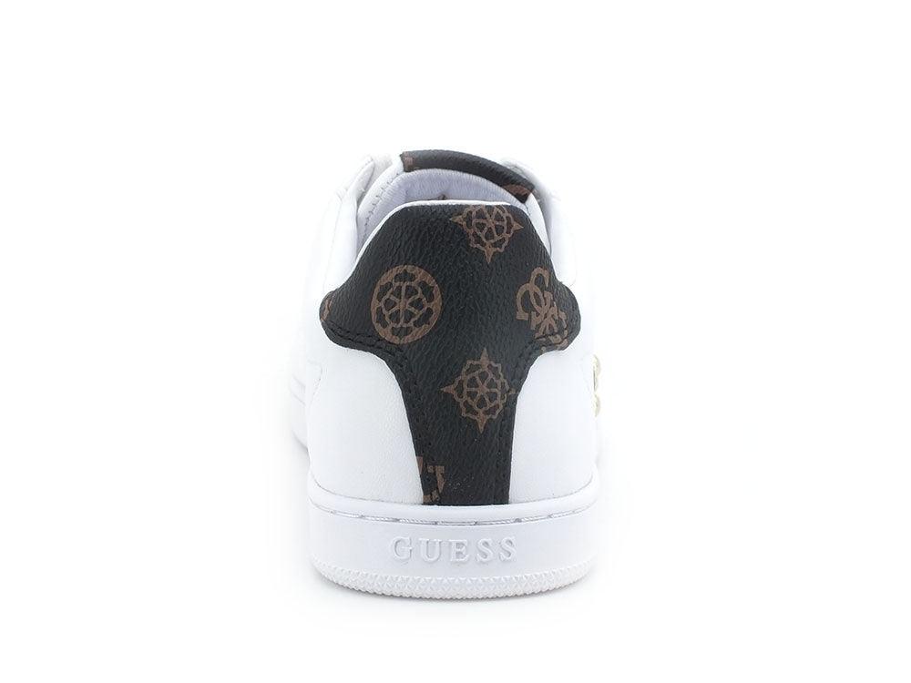 GUESS Sneaker Borchie Retro Brown White FL5RLKFAL12 - Sandrini Calzature e Abbigliamento