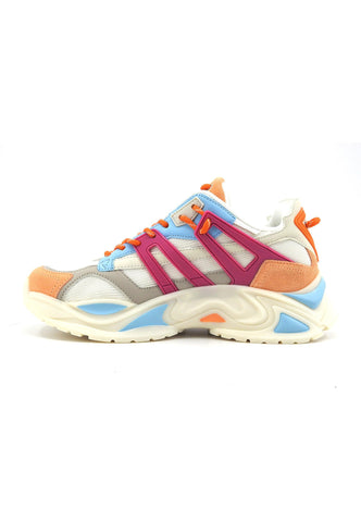 GUESS Sneaker Donna Fuxia Fantasia FLJBLLFAB12 - Sandrini Calzature e Abbigliamento