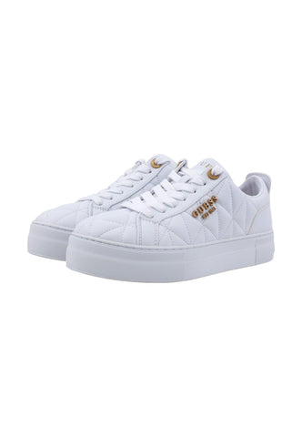 GUESS Sneaker Donna White FL8GEAELE12 - Sandrini Calzature e Abbigliamento